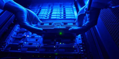 unrecognized-it-engineer-find-and-troubleshooting-server-computer-in-data-center